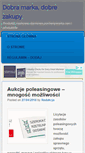 Mobile Screenshot of dobramarka.info