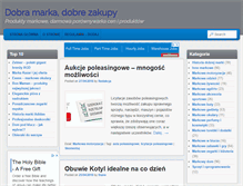 Tablet Screenshot of dobramarka.info